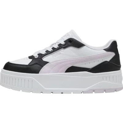 Abbildung von PUMA Damen Karmen II Idol Sneaker, White Lilac Frost Black, 38 EU