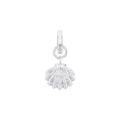 Abbildung von amor Muschel Anhänger, Damen, Größe: One Size, Silber