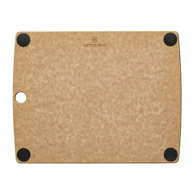 Abbildung von Victorinox Schneidebrett, All in One, Cutting Board L 44.4 x, 33 0.6, Saftrille, Klingenschonend, Rutschfest, Spülmaschinengeeignet, Braun