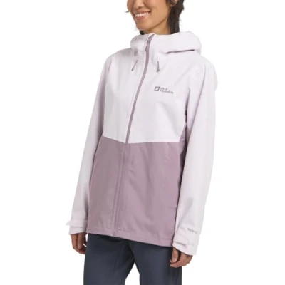 Abbildung von Jack Wolfskin Weiltal Hardshelljacke, Damen, Größe: Medium, Pale lavendar
