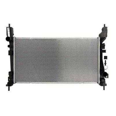 Abbildung von NISSENS 636004 Kühler, Motorkühlung Aluminium 630 319 26 Kühlrippen gelötet FIAT: Qubo
