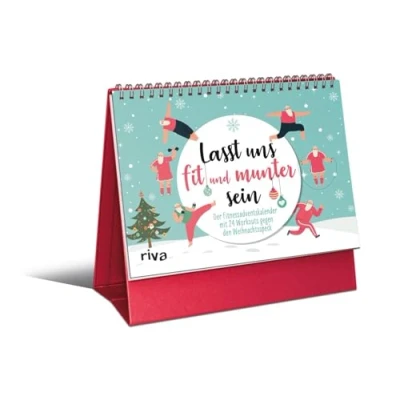 Abbildung von Lasst uns fit und munter sein: Der Fitnessadventskalender mit 24 Workouts gegen den Weihnachtsspeck