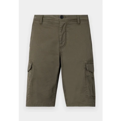 Abbildung von TOM Tailor Regular Printed Shorts olive, Herren, Größe: 30, Olive