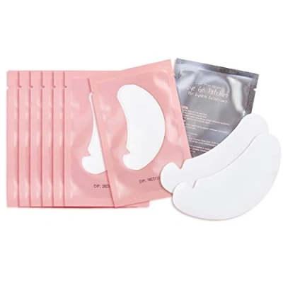 Abbildung von Lunamoon augenpads für Wimpernverlängerung Wimpernpads V Wimpern Wimpernlifting Färben Augen Patches Pad 50 Paare (V pads)
