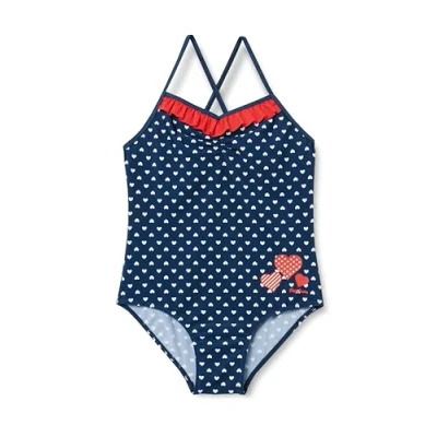 Abbildung von Playshoes Schwimmanzug Badebekleidung Mädchen,Herzchen,98 104