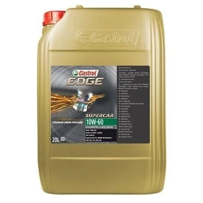 Abbildung von Castrol EDGE Titanium 10W 60 20l Motoröl 1595DB VOLKSWAGEN: Golf 4, 5, Polo IV Hatchback, AUDI: A6 C6 Avant, A3 Sportback, A4 B7 Avant