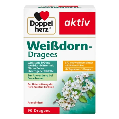 Abbildung von Doppelherz aktiv Weißdorn Dragees
