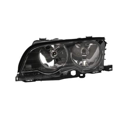 Abbildung von VAN WEZEL 0647965 Scheinwerfer links H7/H7 für Rechtsverkehr ohne Lampenträger mit Stellmotor LWR PX26d BMW: 3 Coupe, Convertible