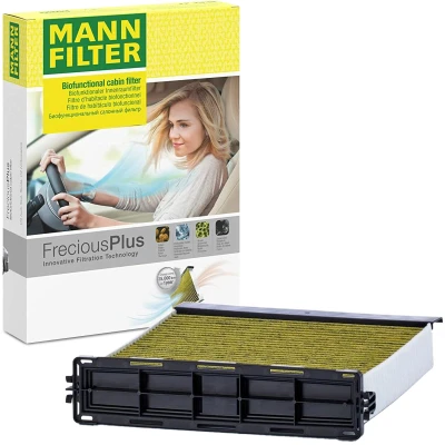 Abbildung von MANN FILTER FP 28 013 Innenraumfilter MERCEDES BENZ: A Class, GLB, B Class