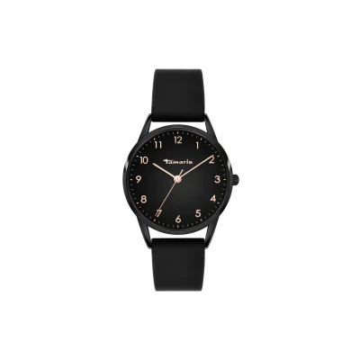 Abbildung von Tamaris Uhr, Damen, Größe: One Size, Schwarz
