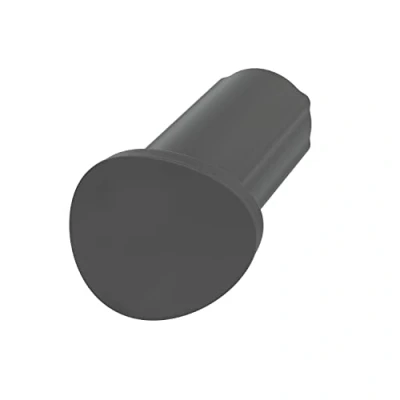 Abbildung von Wundermix WunderButton® Verschlussstöpsel für Mixtopf Griff TM6, TM5 &amp; TM Friend Ersatz Stöpsel Thermomix Zubehör (Grau ohne Logo)