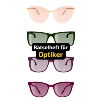 Abbildung von Ein Kreuzworträtsel Buch für Optiker / Augenoptiker mit vielen Begriffen aus dem Berufsalltag.: Tolles Geschenk: Rätsel und Knobelei in einem Kreuzworträtselheft Augenoptiker.