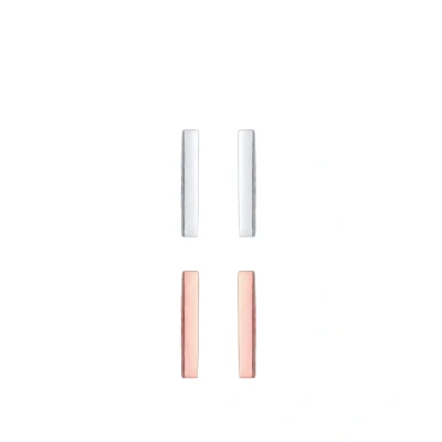 Abbildung von Elli 2 PACK Ohrringe Rose goldcoloured, Damen, Größe: One Size, gold coloured