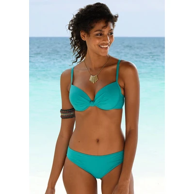 Abbildung von s.Oliver Bikinitop, Damen, Größe: 85B, Turquoise
