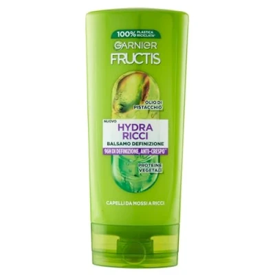 Abbildung von Garnier Fructis Haarspülung für welliges bis lockiges Haar, Anti Frizz, weiches und glänzendes Hydra Locken, 200 ml