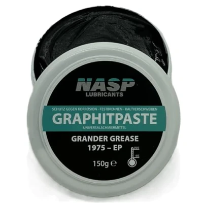 Abbildung von NASP® Graphitpaste Grafit Rostschutz Montagepaste Allzweckpaste Grander Grease 1975 EP Made in Germany 150gr