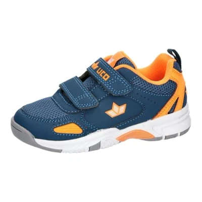 Abbildung von Lico Jungen Unisex Kinder Peyton V Hallenturnschuhe, Petrol/Orange, 29 EU