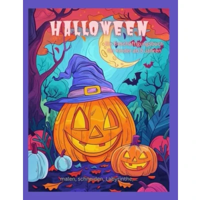 Abbildung von Das Halloween Beschäftigungsbuch für Kinder ab 5 Jahren