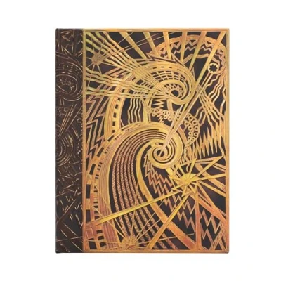 Abbildung von The Chanin Spiral (New York Deco) Ultra Lined Hardcover Journal: Hardcover, 120 gsm, ribbon marker, memento pouch, elastic closure