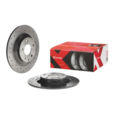 Abbildung von BREMBO 08.C425.1X Bremsscheibe 303 10 5 gelocht, voll beschichtet MAZDA: CX II, I, 30
