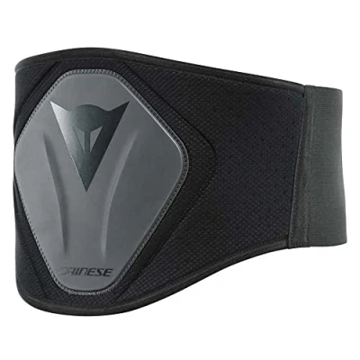 Abbildung von Dainese Lumbart Belt High, Unisex Motorrad Lendengurt, Lendenwirbelstütze für Erwachsene, Halbsteife Hohe Struktur, Verstellbarer Komfortabel, Schwarz