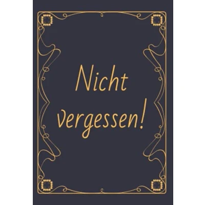 Abbildung von Passwort Buch mit Register Klein Nicht vergessen!: A6, Deutsch. Kompaktes und kleines Organizer Alphabetischem Register. Platz für 300 Passwörter.