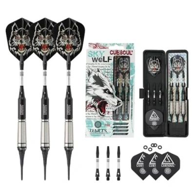 Abbildung von CUESOUL New Soft Dartpfeile 3 Komplette Darts 16 Gramm Fässer F2201