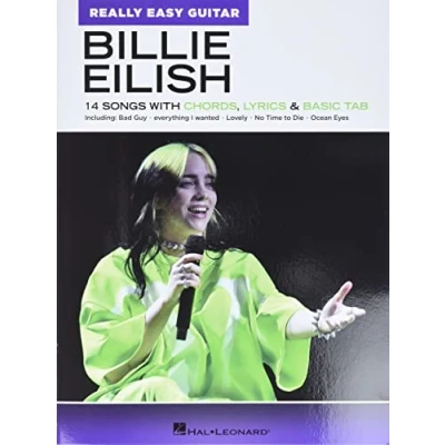 Abbildung von Billie Eilish Really Easy Guitar Series: 14 Songs with Chords, Lyrics &amp; Basic Tab