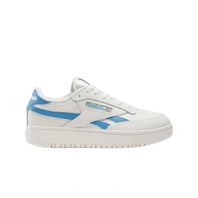 Abbildung von Reebok Classic CLUB C Double Revenge Sneaker low, Damen, Größe: 38, Chalk/essential blue Leder und lederimitat