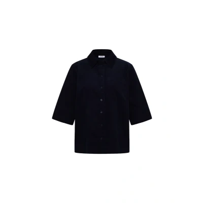 Abbildung von Cecil Hemdbluse, Damen, Größe: Medium, Blau