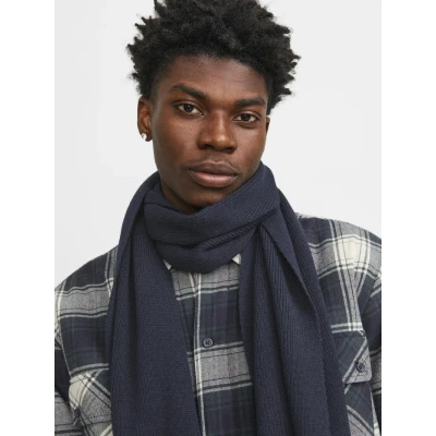 Abbildung von Jack &amp; Jones Jacdna Scarf Schal, Herren, Größe: One Size, Navy blazer