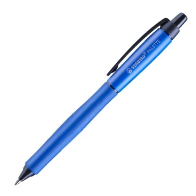 Abbildung von Tintenroller mit Druckmechanik STABILO PALETTE Strichbreite F (0,4 mm) Einzelstift blau