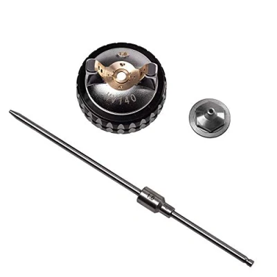 Abbildung von BenBow Ersatzdüse Reparaturset für Lackierpistole PK60 HVLP 1,8mm Spritzpistole Allzwecklackierpistole Sprühpistole Spraypistole Spray Gun Farbsprühsystem