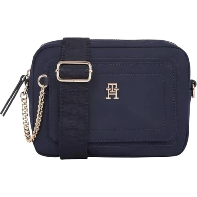 Abbildung von Tommy Hilfiger Spring Camera BAG Umhängetasche, Damen, Größe: One Size, Space blue