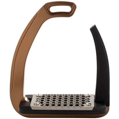 Abbildung von Acavallo Steigbügel REL X Easy Bronze/Schwarz 12cm Agradi.deVerkauft von Agradi