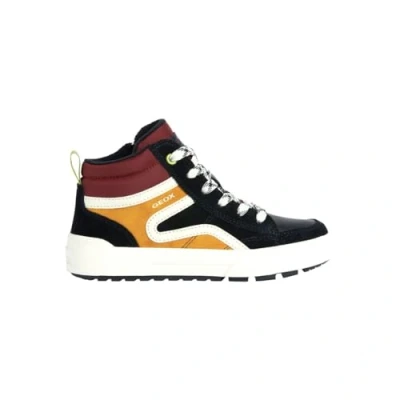 Abbildung von Geox J WEEMBLE Boy A Sneaker, Black/Yellow, 28 EU