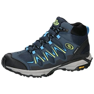 Abbildung von Brütting Unisex Expedition Mid Traillaufschuhe, Marine/blau/Lemon, 39 EU