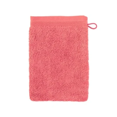 Abbildung von Möve Superwuschel Waschhandschuh 20 x 15 cm aus 100% Baumwolle, Coral