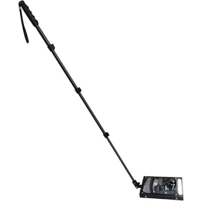 Abbildung von Home Care Wholesale Inspektionsspiegel Unter Fahrzeug Teleskopierbarer Sicherheitsspiegel mit Helles LED Licht, Einstelllänge 40 120cm