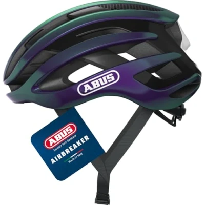 Abbildung von ABUS 87514 Fahrradhelm, Violett (Flipflop Purple), L (59 61 cm)