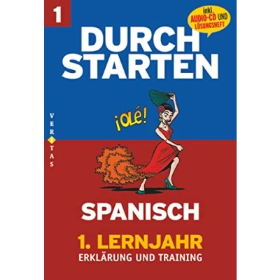 Abbildung von Durchstarten Spanisch Neubearbeitung 1. Lernjahr: Erklärung und Training mit CD