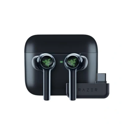Abbildung von RAZER In Ear Kopfhörer »Hammerhead Pro HyperSpeed True Wireless«, Bluetooth, Active Noise Cancelling (ANC) LED Ladestandsanzeige Wireless