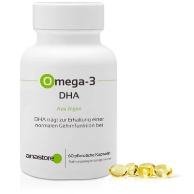 Abbildung von Anastore OMEGA 3 DHA 511 mg / 60 Kapseln