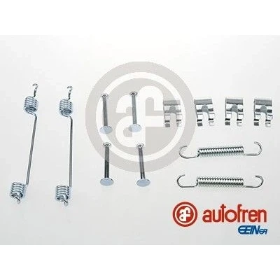 Abbildung von AUTOFREN SEINSA D3933A Zubehörsatz, Bremsbacken Hinterachse FIAT: 500 Hatchback, Punto II Panda Hatchback