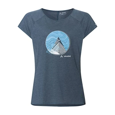 Abbildung von Vaude Tekoa Sport Tshirt, Damen, Größe: 34, Dark sea