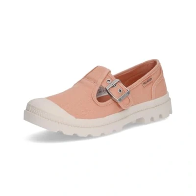 Abbildung von Palladium Damen Pampa M Washed Mary Jane Flat, Rosa Stone, 39 EU