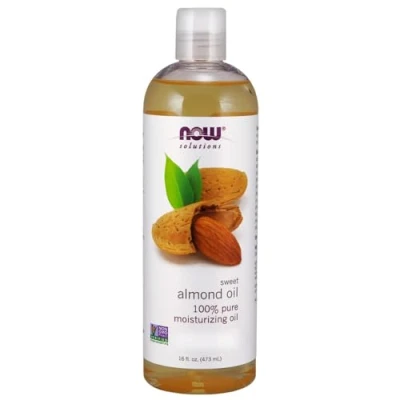 Abbildung von Now Foods Solutions Süßes Mandelöl, 473ml, Laborgeprüft, Sojafrei, Vegan, Ohne Gentechnik
