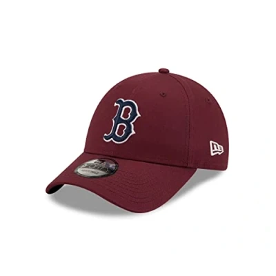 Abbildung von New Era Boston Red Sox Cap MLB Fanartikel Baseball weinrot 9Forty verstellbar One Size