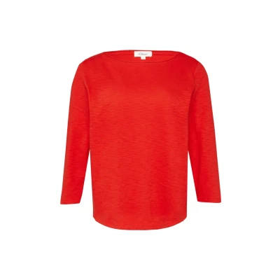Abbildung von s.Oliver MIT 3/4ÄRMELN Langarmshirt, Damen, Größe: 44, Rot