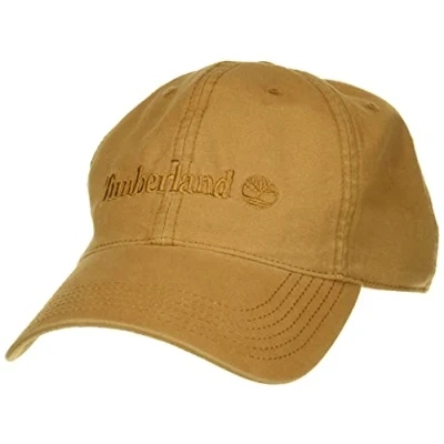 Abbildung von Timberland Herren Cotton Canvas Baseball Cap Verschluss, Weizenstiefel, Einheitsgröße